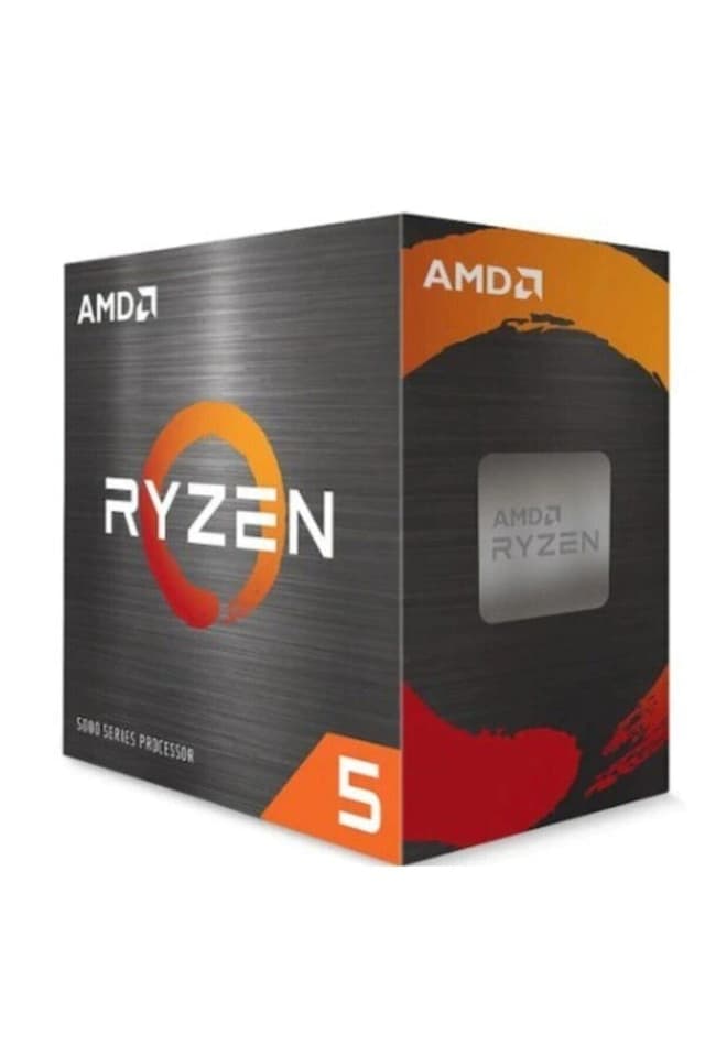 AMD Ryzen 5 5600X Processor (6 Cores/12Threads, 65W TDP,...