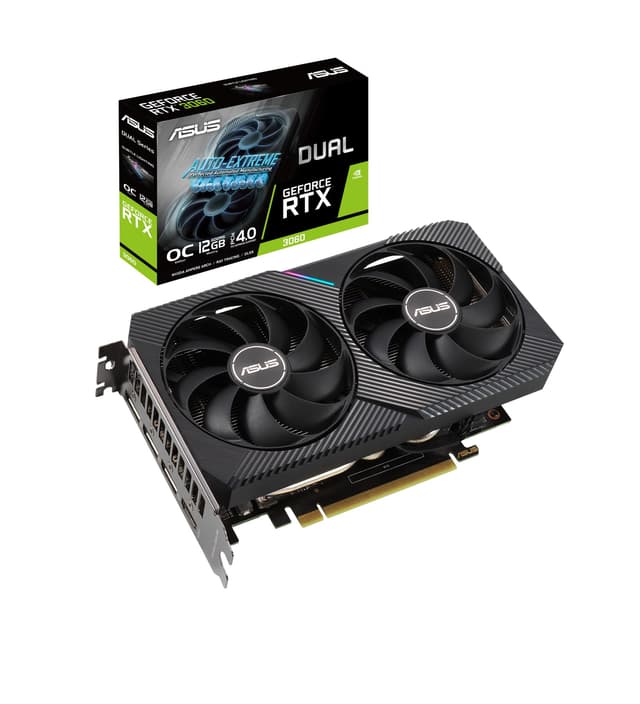 ASUS GeForce RTX 3060 12G DUAL V2 OC Gaming Graphics Card