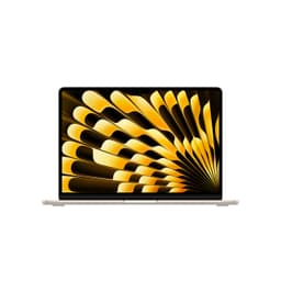 Apple 2025 MacBook Air 13-inch Laptop with M4 chip: Built for Apple Intelligence, 13.6-inch Liquid Retina Display, 16GB Unified Memory, 512GB SSD Storage, 12MP Center Stage Camera, Touch ID; Starlight
