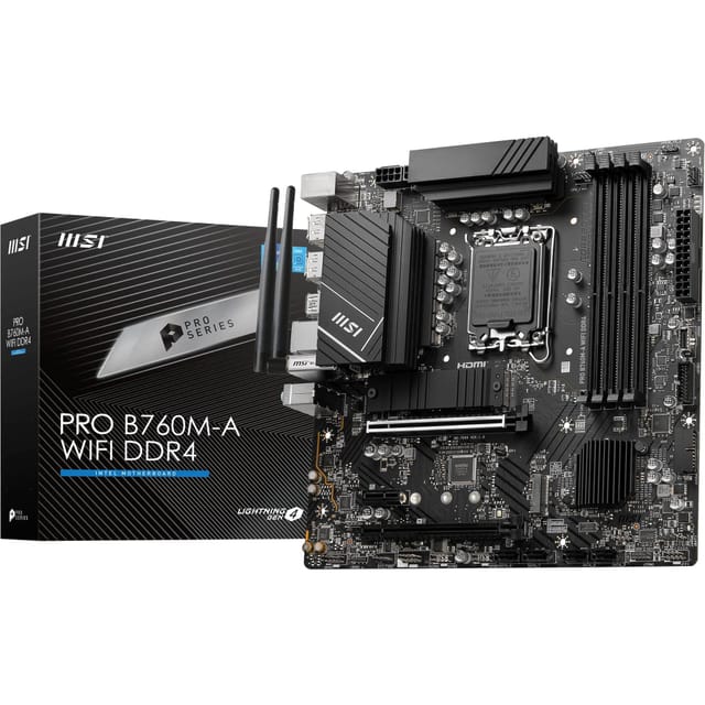 MSI PRO B760M-A WIFI DDR4 Motherboard Review UK 2026