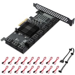 MZHOU 18 Port SATA PCIe Expansion Card – Comprehensive Performance Review 2025
