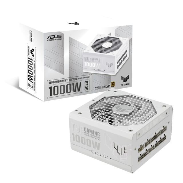 TUF Gaming 1000W Gold White Edition PSU Review