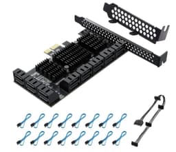 YBBOTT 16-Port SATA PCIe Expansion Card Review UK 2025