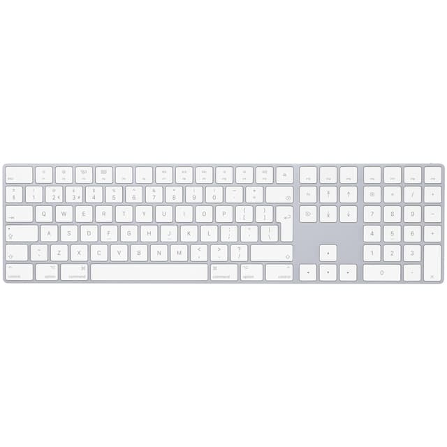 Apple Magic Keyboard with Numeric Keypad: Bluetooth®, rec...