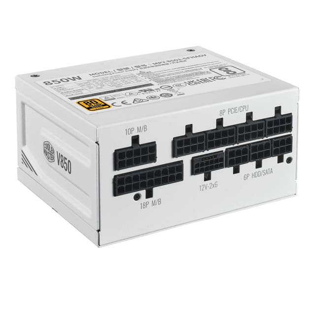 Cooler Master V850 SFX Gold White Edition Full PSU Review