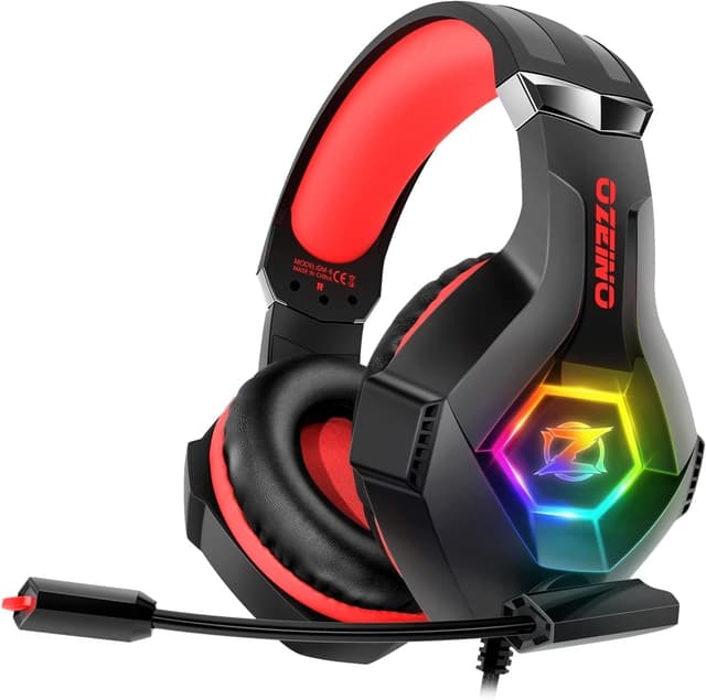 Ozeino Gaming Headset for PC, PS4, PS5, Xbox Headset, Gam...