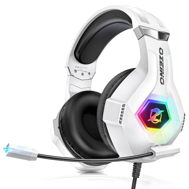 Ozeino Gaming Headset for PS5 PS4 PC, Over-Ear Headphones...