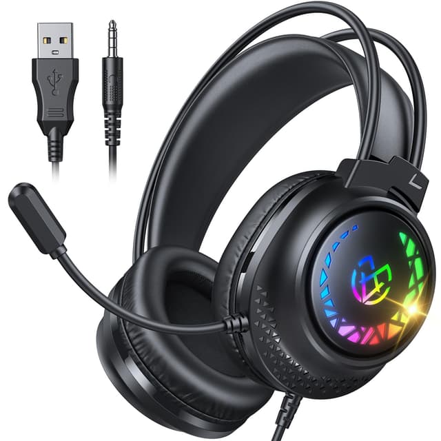 Tatybo Gaming Headset for Ps5 Ps4 Xbox Series X/S, Wired...