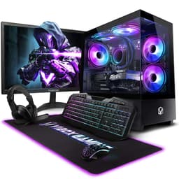 Vibox III-44 Gaming PC Bundle • Intel Core i5 11400F 4.4GHz • Nvidia RTX 4060 8GB • 16GB RAM • 1TB SSD • Windows 11 • 23" Monitor • WiFi