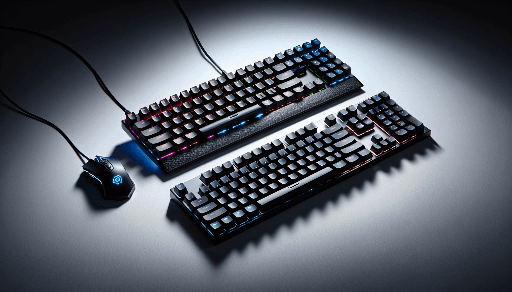 Sumvision Rio Sumvision Seeker Destroyer Gaming Keyboard vs Apple Magic Keyboard with ...
