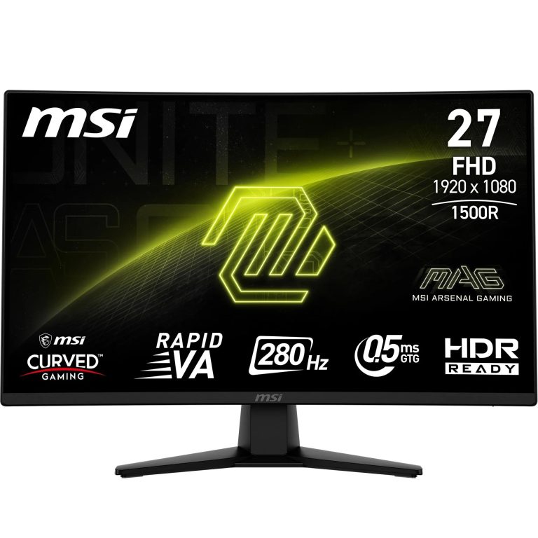Msi Mag 274Cxf Gaming Monitor Review 2025