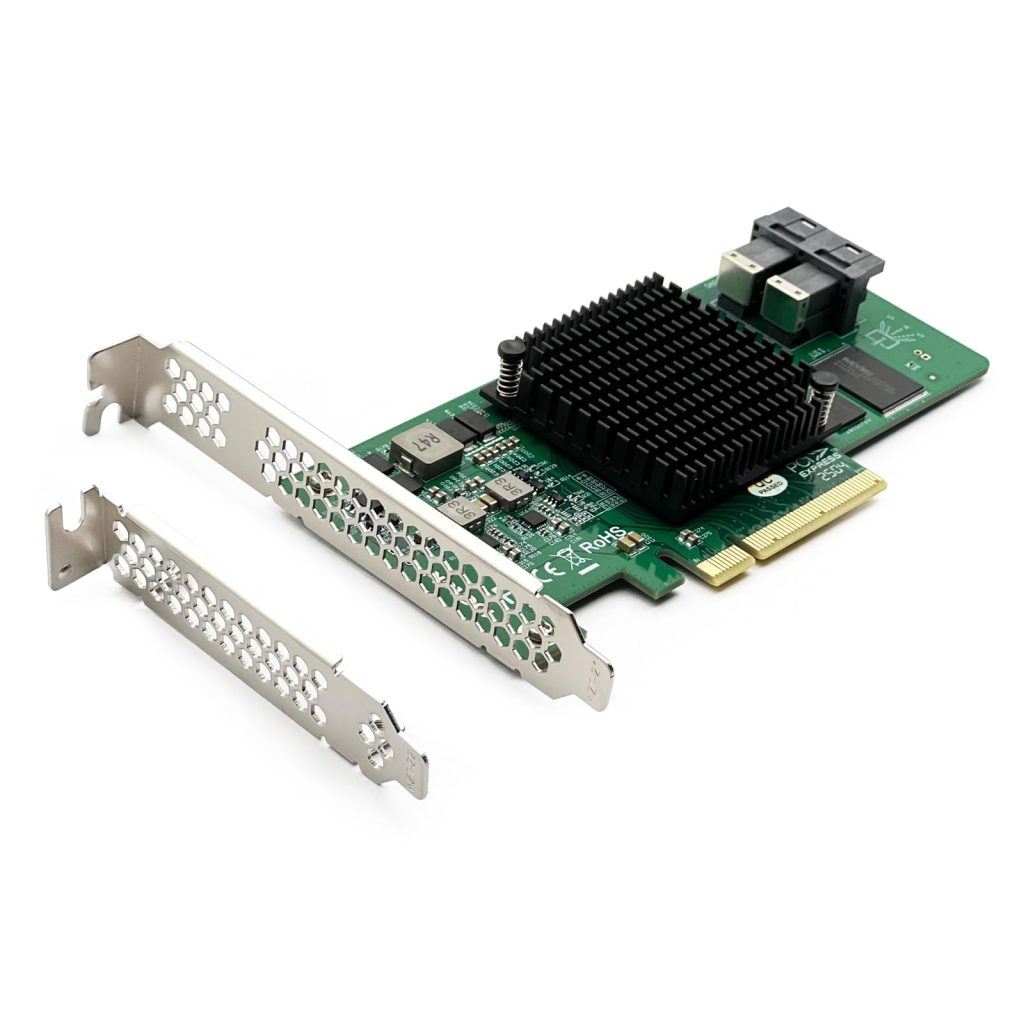 12G Internal Pci-E Sas/Sata Hba Controller Card: Broadcom'S Sas 3008, Compatible With 9300-8I