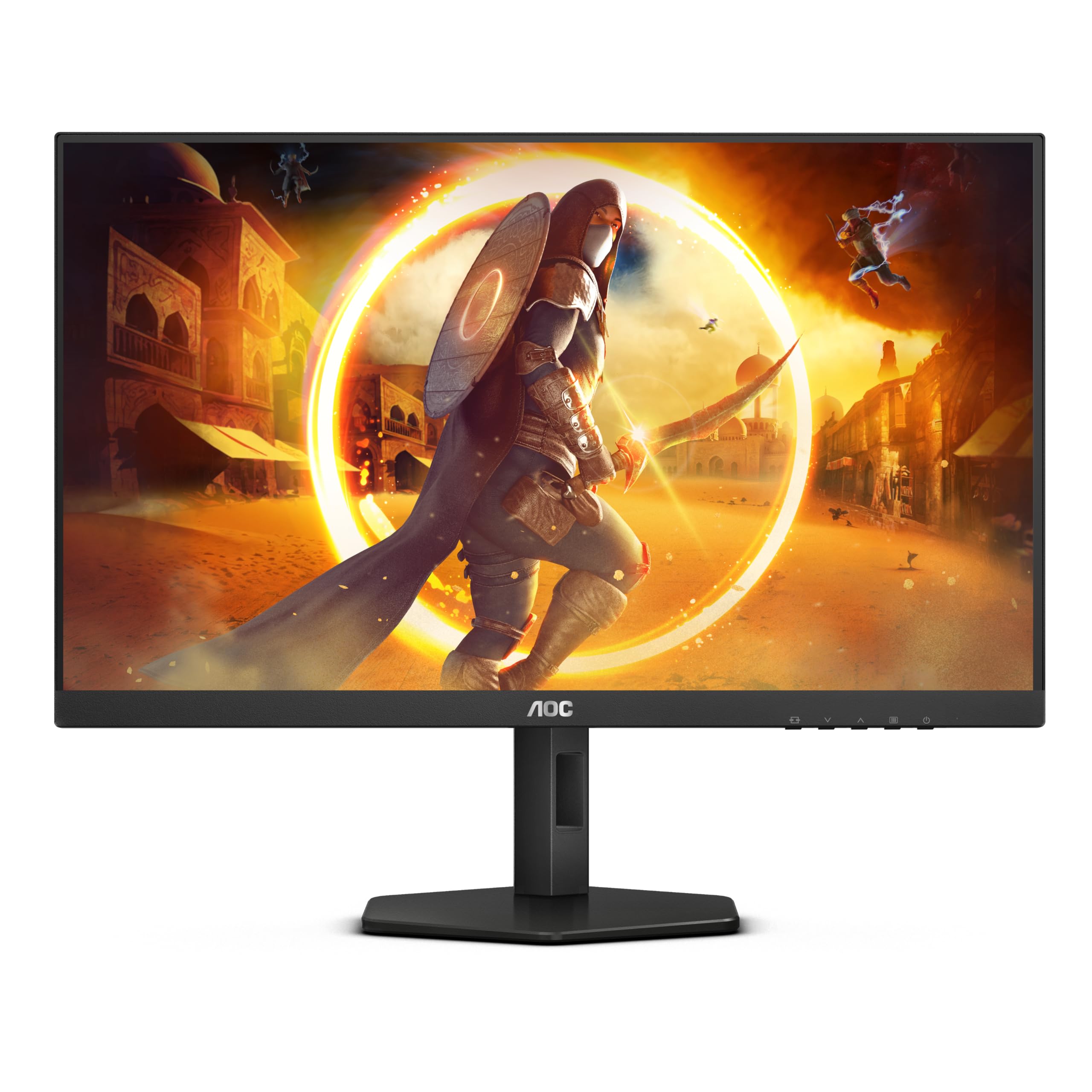 Aoc 27G4Zr 27 Inch Fhd Monitor 260Hz, Fast Ips Panel, 0.3Ms Mprt, Adaptive Sync, Hdr10, G-Sync Compatible, Height Adjustment, (1920X1080 Hdmi 2X 2.0 Dp) Black