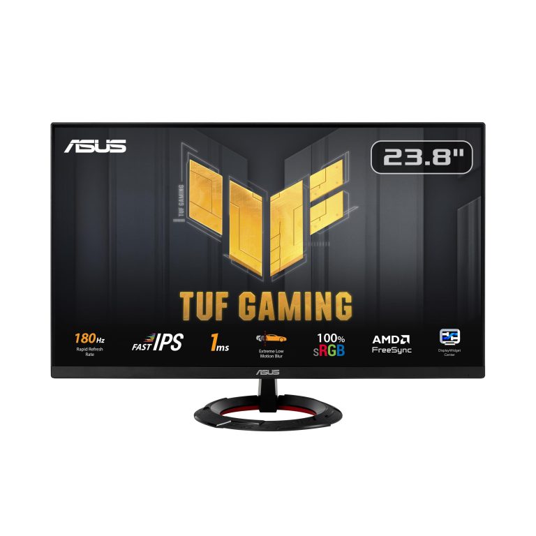Asus Tuf Gaming Vg249Q3R Gaming Monitor – 23.8-Inch, Full Hd(1920X1080), 180Hz, Fast Ips, Extreme Low Motion Blur™, 1Ms (Gtg), Freesync™, Variable Overdrive, 100% Srgb