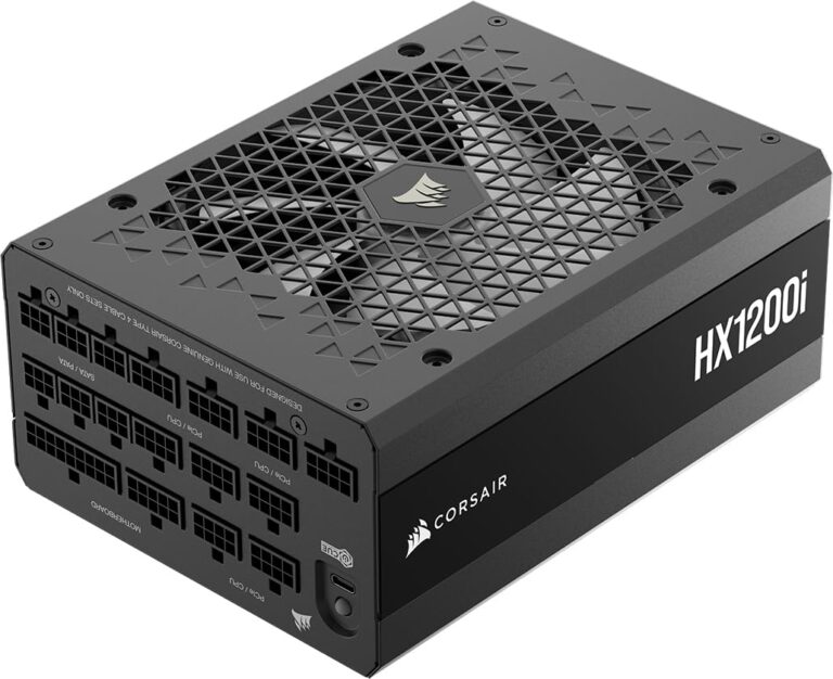 Corsair Hx1200I Ultra-Low Noise With 12V-2×6 Cable – 3.1 &Amp; Pcie 5.1 Compliant Psu Review