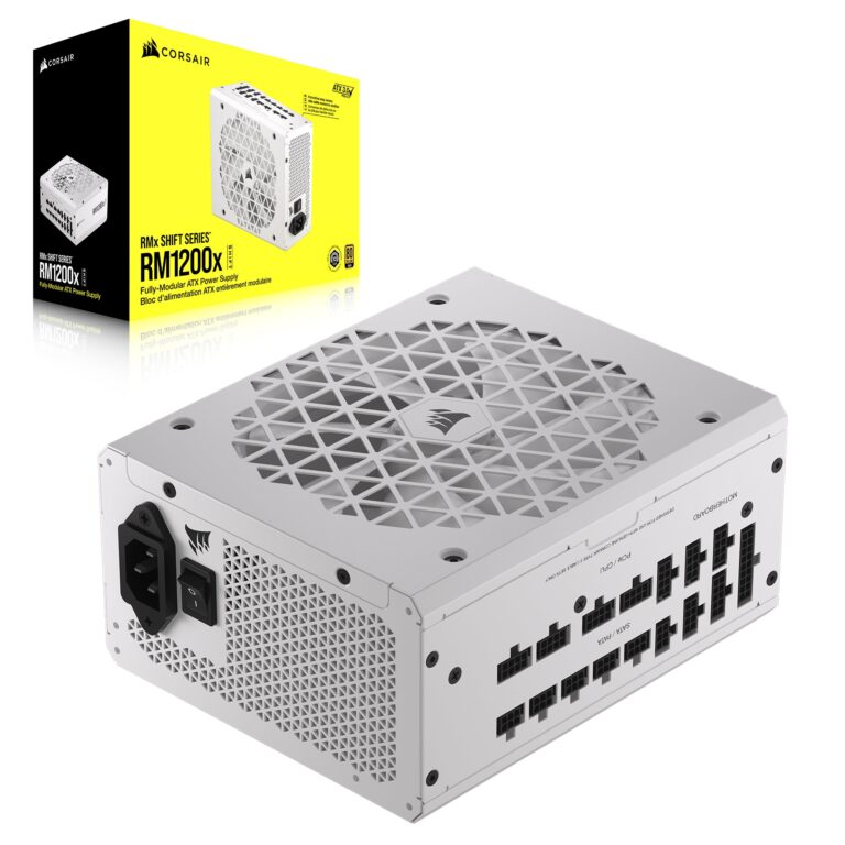 Corsair Rm1200X Shift – 80 Plus Gold – 3.1 – Pcie 5.1 – Zero Rpm – Side Interface – White Psu Review
