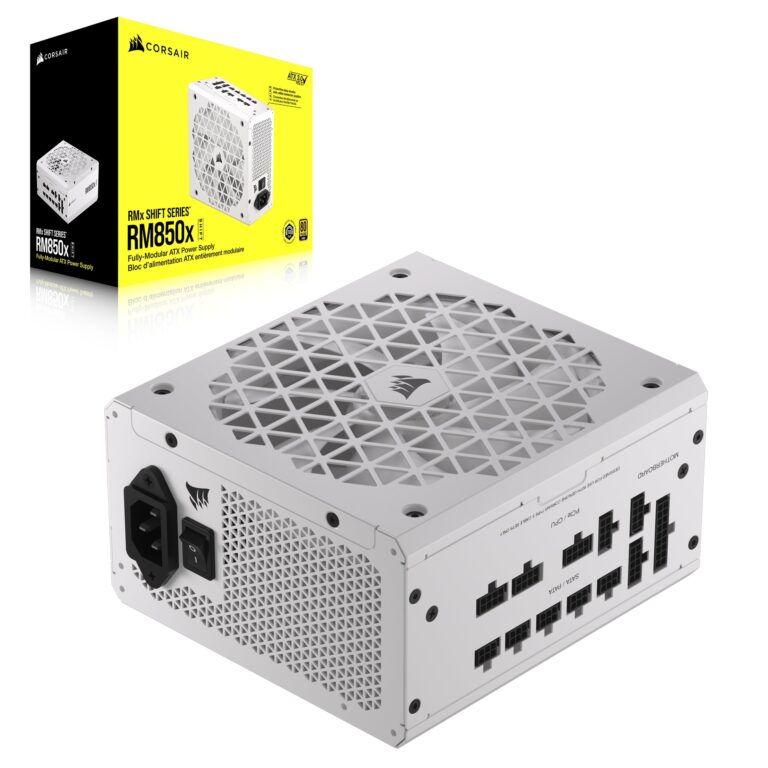 Corsair Rm850X Shift – 80 Plus Gold – 3.1 – Pcie 5.1 – Zero Rpm – Side Interface – White Psu Review