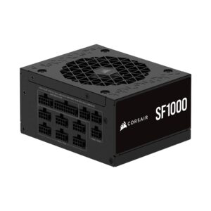 CORSAIR SF1000 Low Noise 80 PLUS Platinum – 3.1 Compliant – PCIe 5.1 Ready – SFX-to- Bracket Included – Black PSU Review