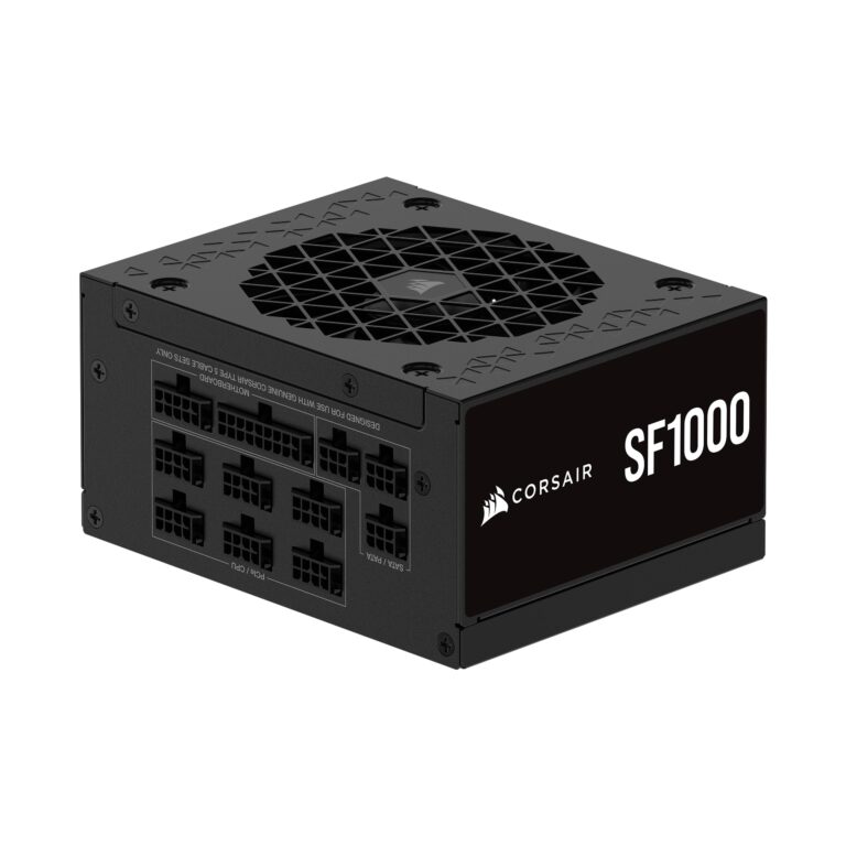 Corsair Sf1000 Low Noise 80 Plus Platinum – 3.1 Compliant – Pcie 5.1 Ready – Sfx-To- Bracket Included – Black Psu Review