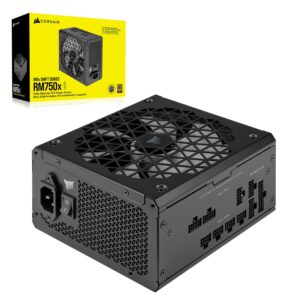 Corsair RM750x SHIFT - 80 PLUS Gold - 3.1 - PCIe 5.1 - Zero RPM - Side Interface - Black PSU Review