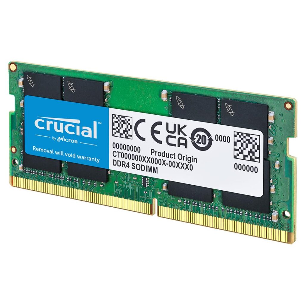 Crucial Ddr4 Ram 8Gb 3200Mhz Sodimm Cl22, Laptop Computer Memory, Mini Pc (Or 2933Mhz, 2666Mhz) - Ct8G4Sfra32A