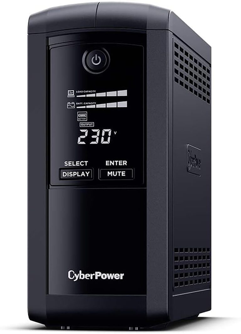 Cyberpower Vp1000Eilcd Value Pro 1000Va/550W Tower Lcd Ups Psu Review