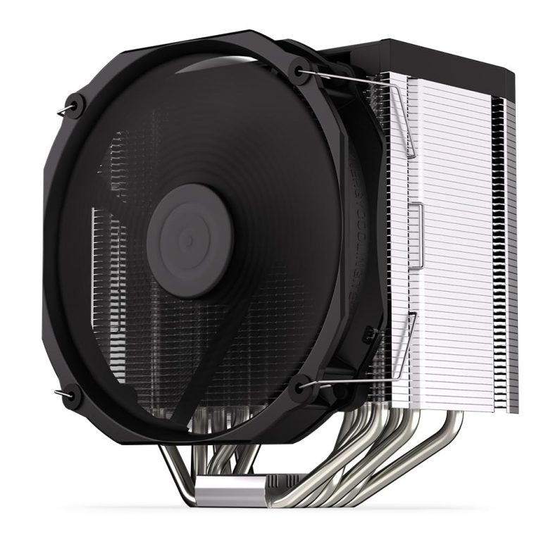 Endorfy Fortis 5, Cpu Cooler With 140 Mm Fan, 140 Mm Fluctus Fan, Optional Semi-Passive Mode, Am4 Cooler, Am5 Cpu Cooler, Am5, Am4, Lga1700, Lga1200