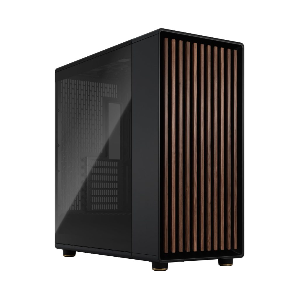 Fractal Design North Xl Charcoal Black Tg- Three 140Mm Aspect Pwm Fans Included- Type C Usb- Eatx Airflow Full Tower Pc Gaming Case