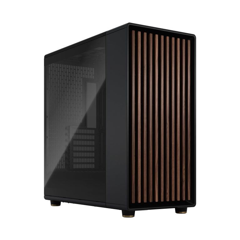 Fractal Design North Xl Charcoal Black Tg- Three 140Mm Aspect Pwm Fans Included- Type C Usb- Eatx Airflow Full Tower Pc Gaming Case