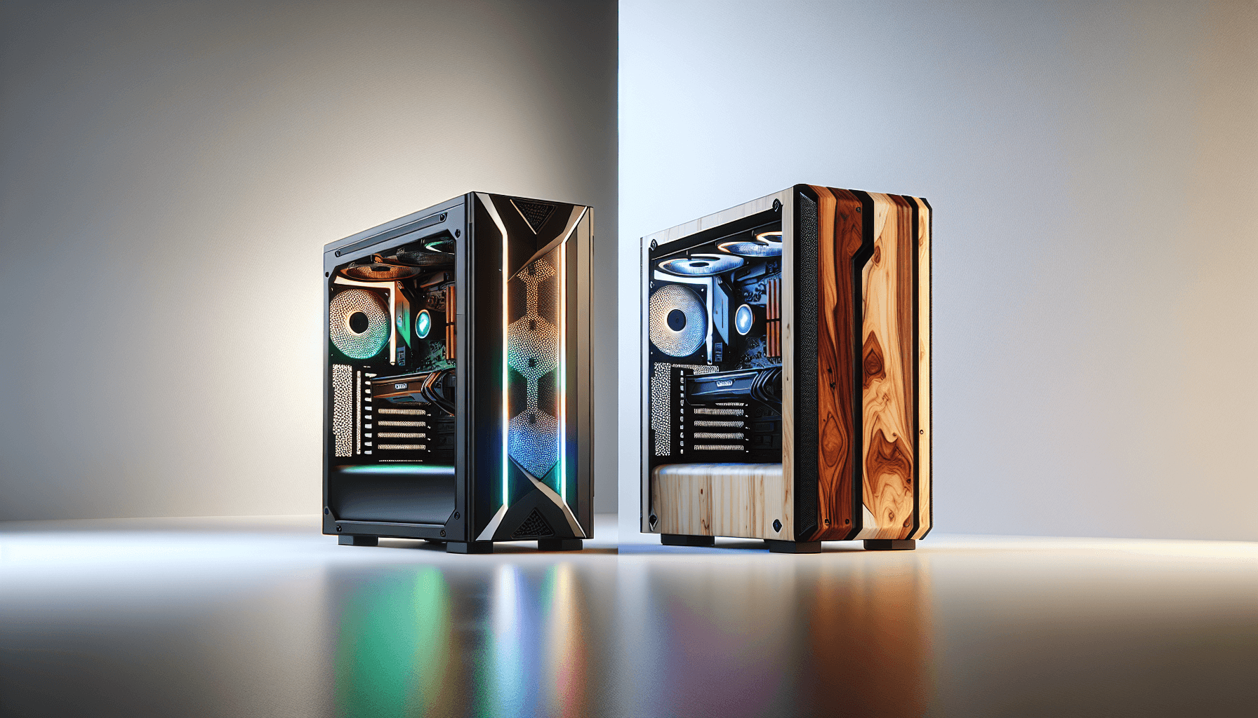 Msi Mag Forge Vs Fractal Design North