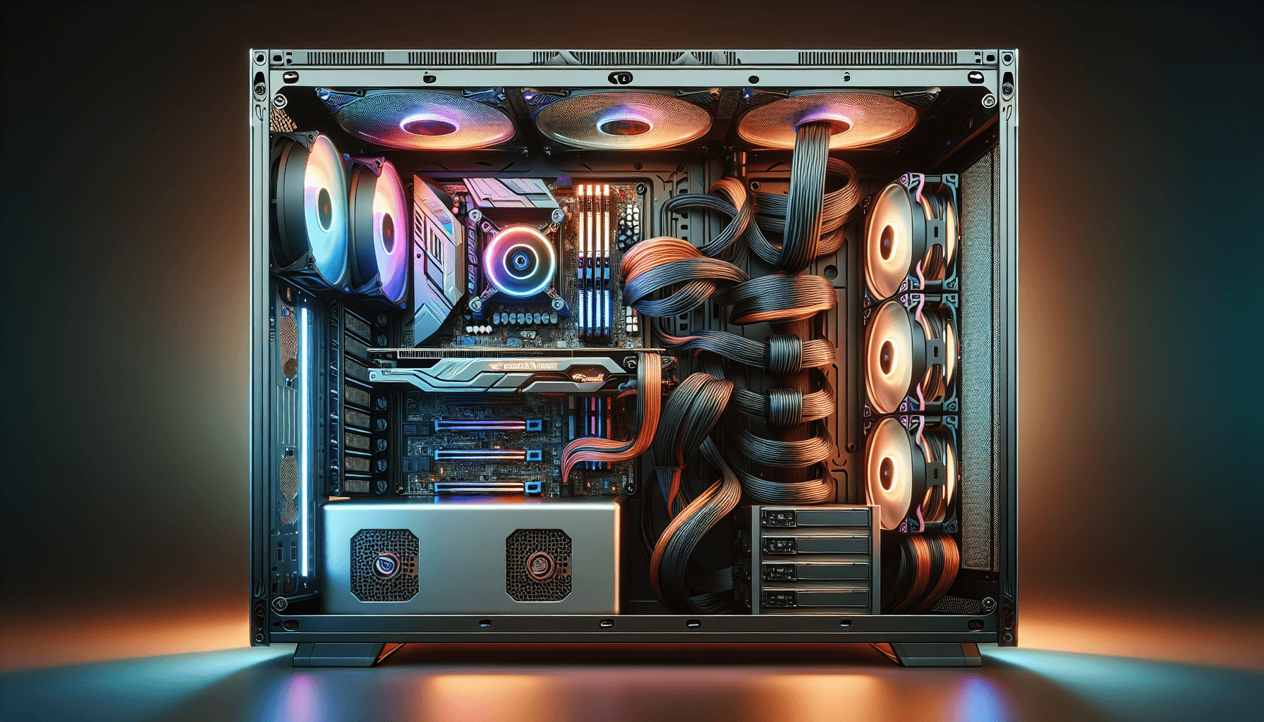 Msi Mag Forge Vs Fractal Design North Side By Side Comparison Showing Budget And Premium Pc Cases Illustration
