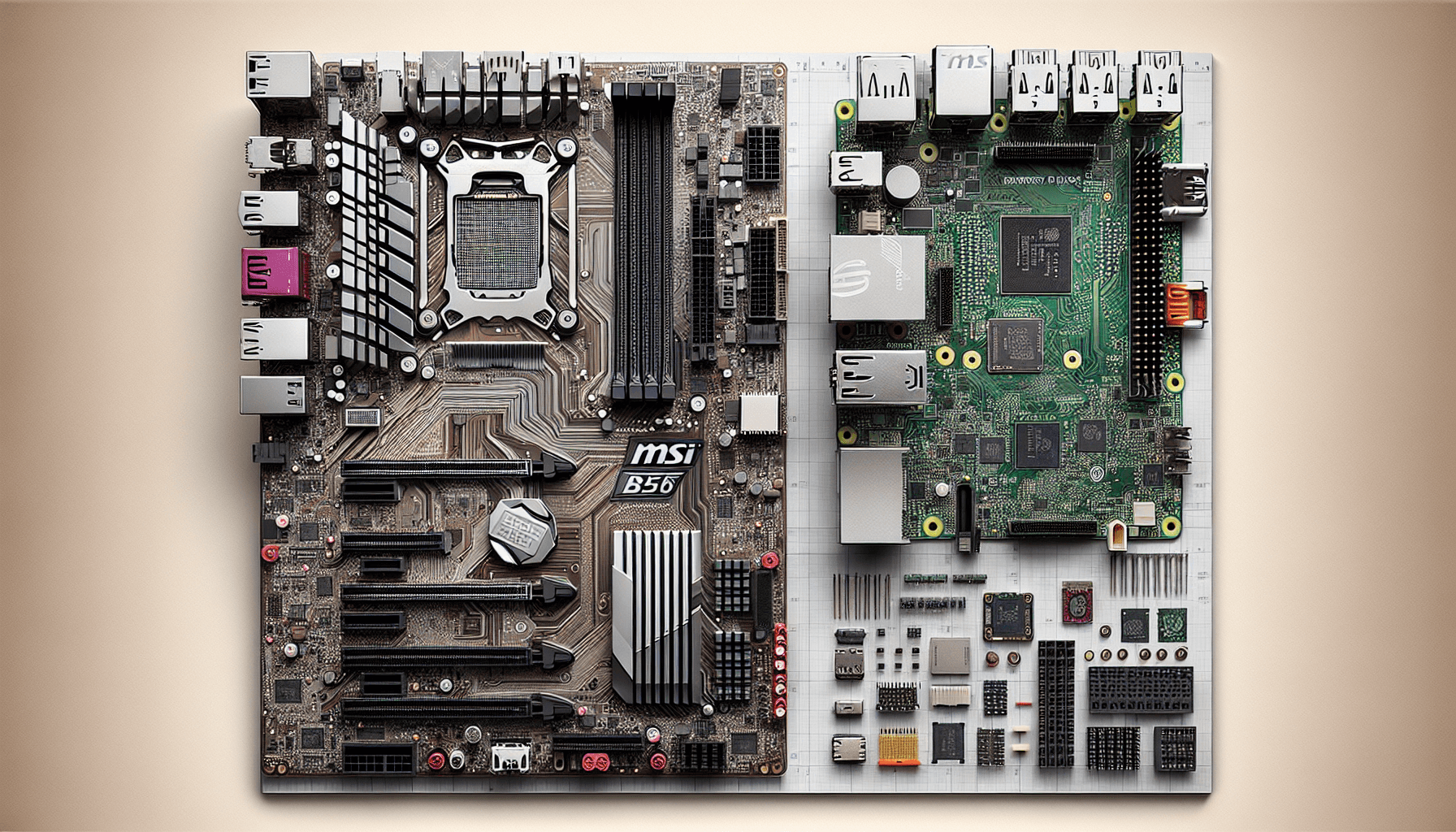 Msi Mpg B550 Vs Raspberry Pi 5