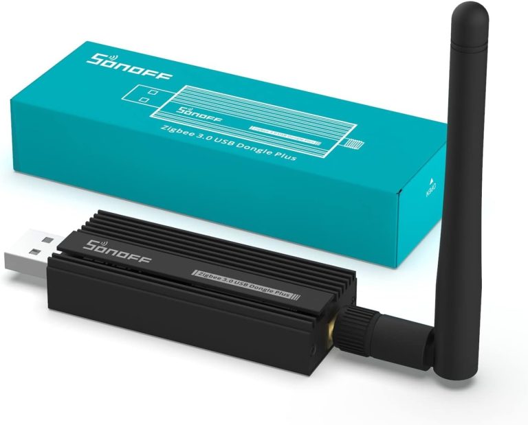Sonoff Universal Zigbee 3.0 Usb Dongle Plus Gateway With Antenna For Home Assistant, Iobroker, Zigbee2Mqtt
