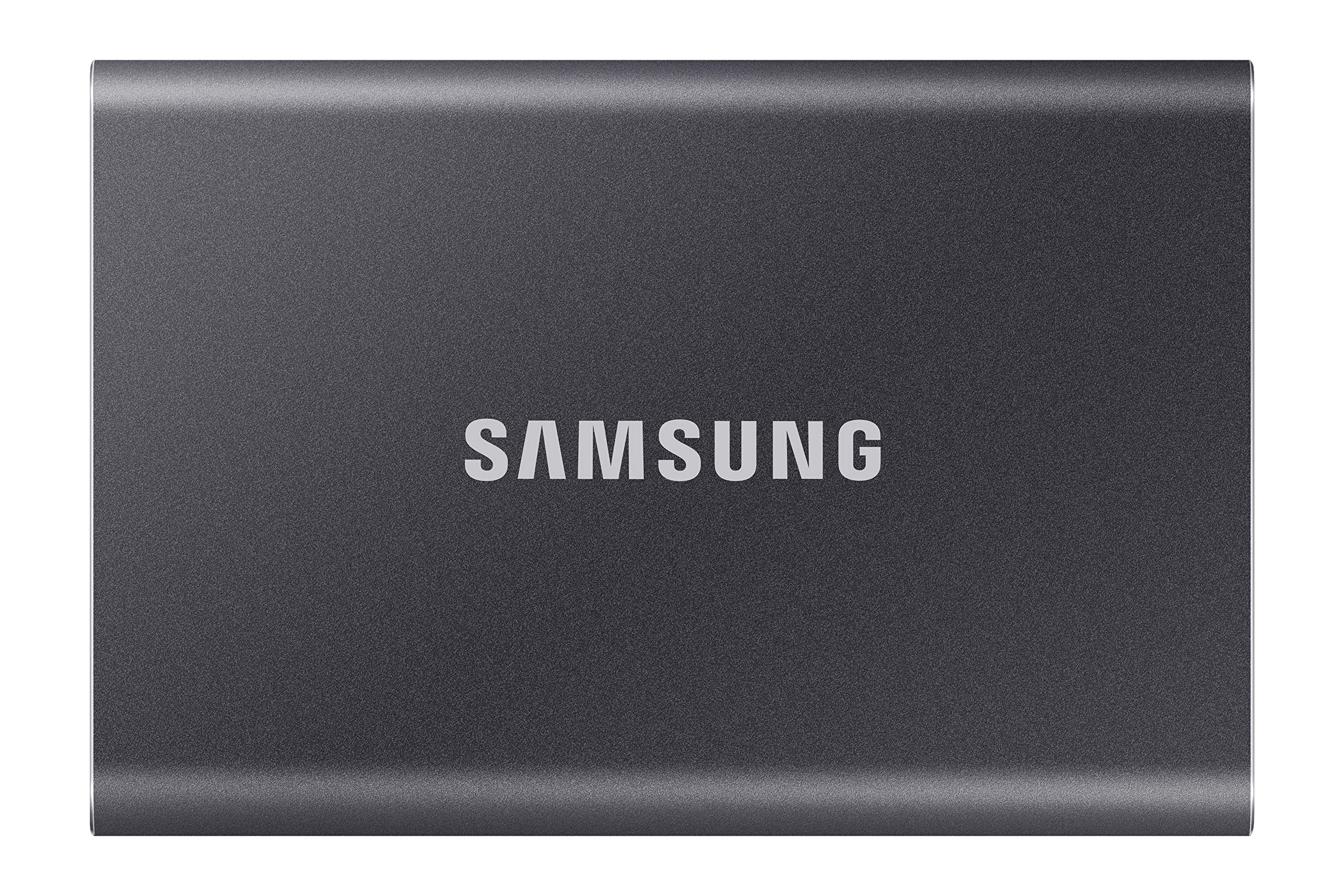 Samsung T7 Portable Ssd - 1 Tb - Usb 3.2 Gen.2 External Ssd Titanium Grey (Mu-Pc1T0T/Ww)