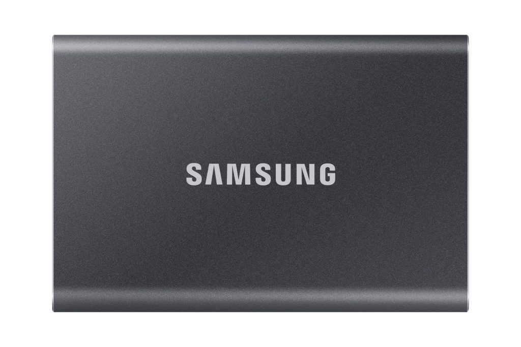 Samsung T7 Portable Ssd - 2 Tb - Usb 3.2 Gen.2 External Ssd Titanium Grey (Mu-Pc2T0T/Ww)