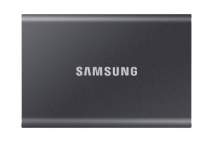 Samsung T7 Portable Ssd - 2 Tb - Usb 3.2 Gen.2 External Ssd Titanium Grey (Mu-Pc2T0T/Ww)