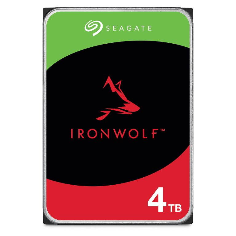 Seagate Ironwolf 4Tb, Nas, Internal Hard Drive, Cmr, 3.5 Inch, Sata, 6Gb/S, 5.400 Rpm, 256Mb Cache, For Raid Network Attached Storage, Data Rescue Services (St4000Vnz06)
