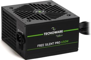 Tecnoware Free Silent PRO 650 for Advanced PCs with NVIDIA GeForce GTX - RTX Graphics Card PSU Review