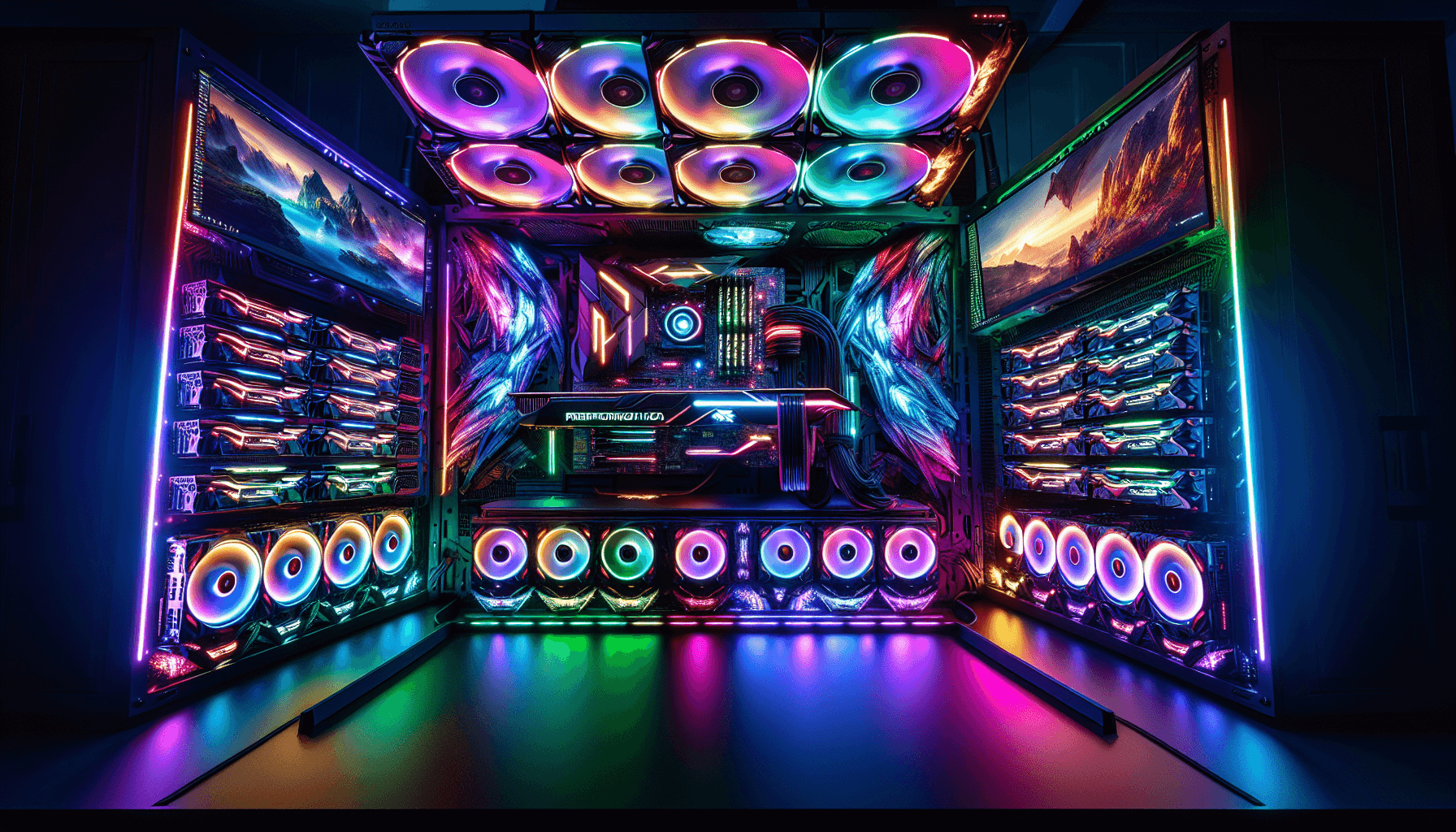 Top Graphics Cards Comparison Showing Premium Nvidia And Amd Gpus For Gaming Illustration