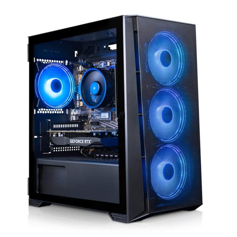Admi Gaming Pc - Amd Ryzen 5 5500 - Nvidia Rtx 3050 6Gb Gddr6-16Gb 3200Mhz Ddr4-1Tb Nvme - X= Airflow Rgb (Black) - Wifi - Windows 11