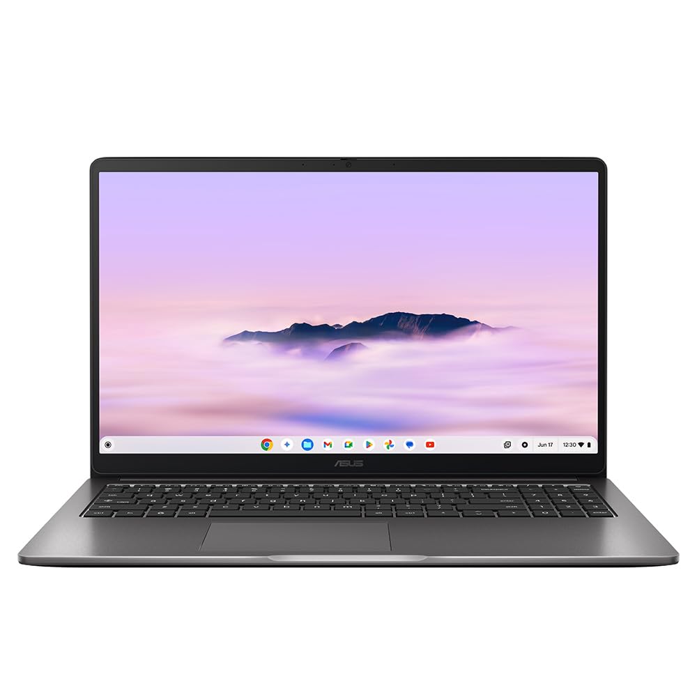 Asus Chromebook Plus 15 Cx1505Cta Laptop | 15.6&Quot; Full Hd Screen | Intel Core 3 N355 Processor | 8Gb Ram | 256Gb Ssd | Google Chrome Os