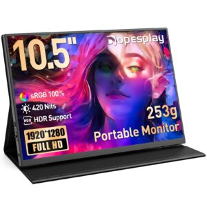 Dopesplay 10.5-inch FHD Portable Monitor Review UK 2026