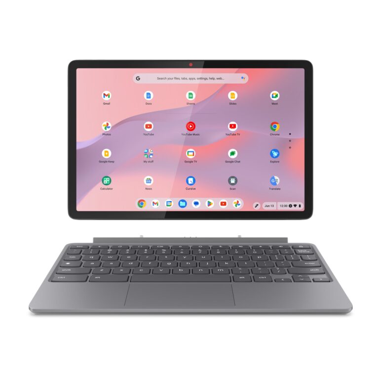 Lenovo Ideapad Chromebook Duet | 11 Inch Fhd+ 1200P Laptop | Mediatek Kompanio 838 | 4Gb Ram | 128Gb Emmc | Chrome Os | Luna Grey Usi Pen 2 | Folio Stand + Folio Keyboard