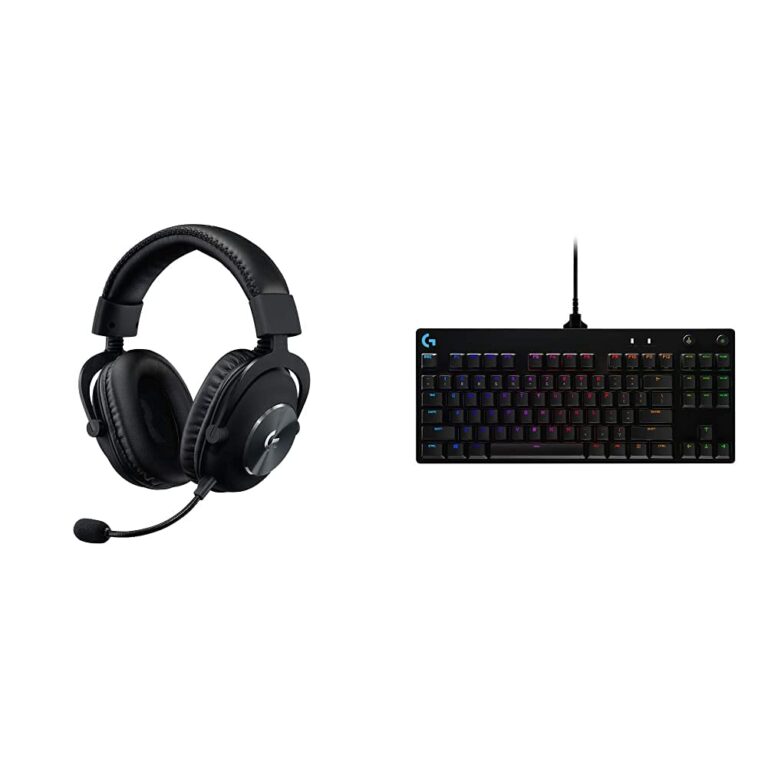 Logitech G G Pro X Gaming Headset - Black - Usb - N/A - Emea + G Pro Mechanical Gaming Keyboard