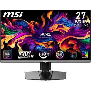 MSI MAG 272QP QD-OLED X50 Gaming Monitor Review 2026