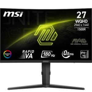 MSI MAG 275CQRF Gaming Monitor Review UK 2026