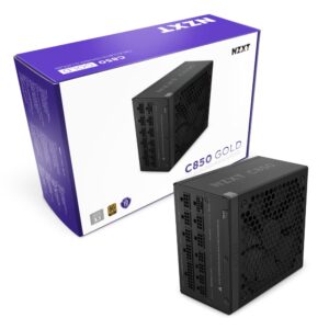 NZXT C850 Gold 3.1 - Low Noise PC Gaming - 850W - 80 Plus Gold - 12V Connector - Zero Fan Mode - 100% Japanese Capacitors - Black - PSU Review