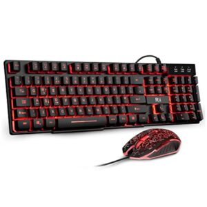 Rii RK108 Gaming Keyboard and Mouse Set Review UK 2026