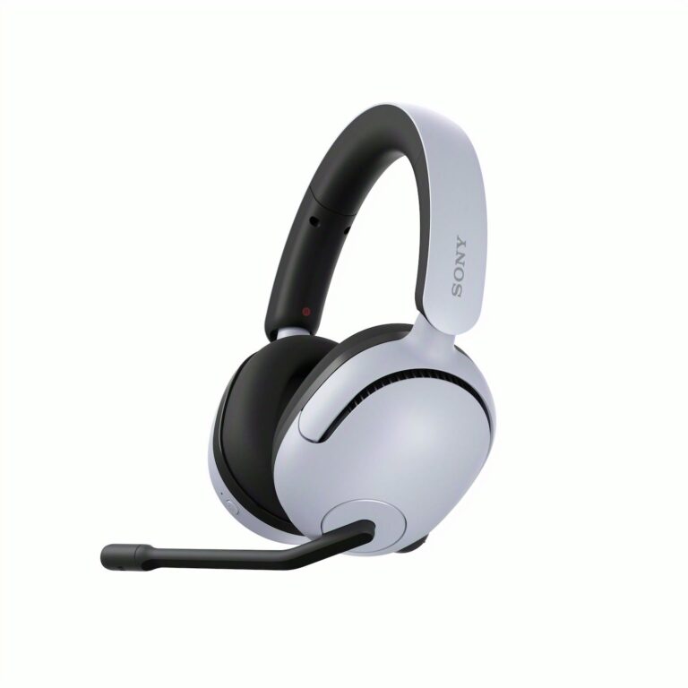 Sony Inzone H5 Wireless Gaming Headset - Pc/Ps5, 360 Spatial Sound For Gaming, 28H Battery Lifelow Latency, Comfortable Design, Microphone With Ai - White