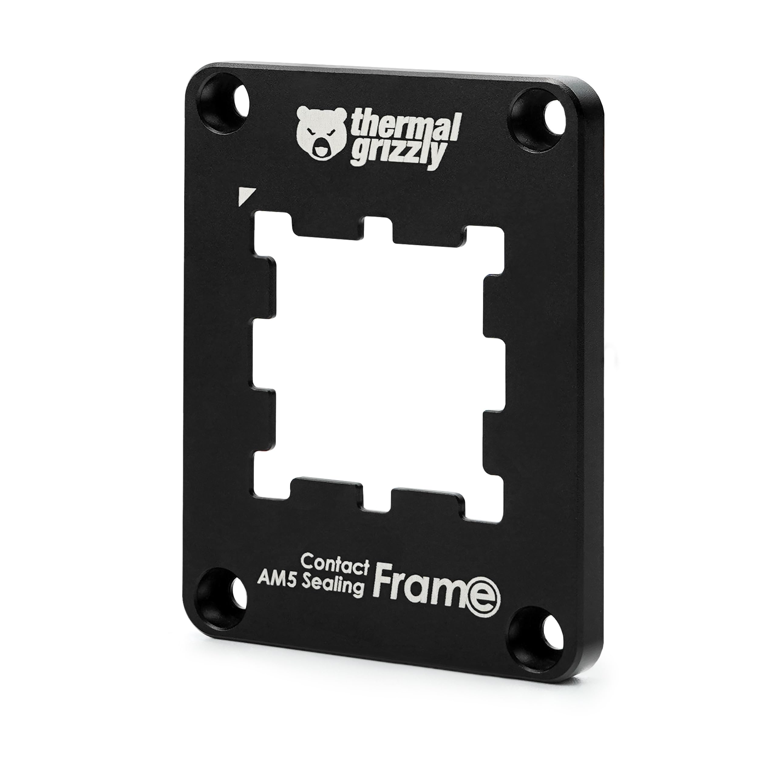 Thermal Grizzly Am5 Contact Sealing Frame - Contact Frame &Amp; Cpu Guard Combination - Optimizes Contact Pressure Points &Amp; Protects Components - For Amd Ryzen 7000 Cpus